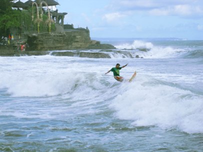 Tanah Lot Beach Best Surf Spot